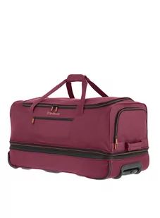 Torba podróżna Travelite Basics Doubledecker L - bordowy - Torby podróżne - miniaturka - grafika 3