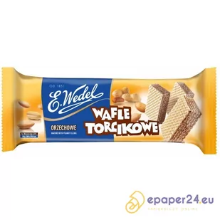 WAFLE TORCIKOWE WEDEL 160 G ORZECHOWE ePaper24.eu - Inne słodycze - miniaturka - grafika 1