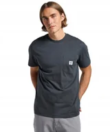 Koszulki męskie - T-shirt Lee WW POCKET TEE 112364587 Washed Black L - miniaturka - grafika 1