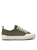 Trampki damskie - EMU Australia Trampki Hosier W13022 Khaki - miniaturka - grafika 1