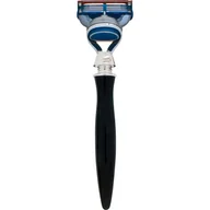Maszynki do golenia i wkłady - Shave eshave 5 Blade Razor w Black niklowo/Black Handle 75009 - miniaturka - grafika 1