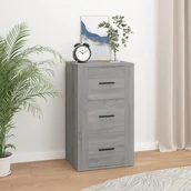 Szafki do salonu - Szafka, szary dąb sonoma, 40x33x70 cm, materiał drewnopochodny - miniaturka - grafika 1