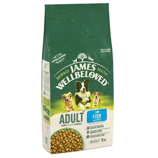 James Wellbeloved Adult, ryba i ryż - 12 kg - Sucha karma dla psów - miniaturka - grafika 1