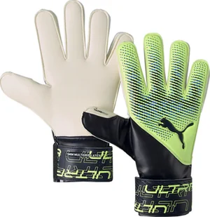 Rękawice bramkarskie Puma Ultra Protect 3 RC zielono-czarne 41819 01-9,5 - Piłka nożna - miniaturka - grafika 1