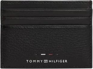 Tommy Hilfiger Męskie etui na karty TH Premium CC AM0AM12764, czarny, jeden rozmiar, Czarny, rozmiar uniwersalny - Etui na dokumenty i karty - miniaturka - grafika 1