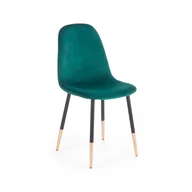 Krzesła - Krzesło Tapicerowane Ciemny Zielony Halmar K379 - miniaturka - grafika 1