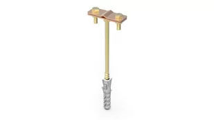 Elko-Bis Uchwyt z kołkiem 12.3 CU/MS 91200326 91200326 - Piorunochrony - miniaturka - grafika 1