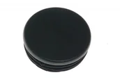 Balustrady i akcesoria - Zaślepka okrągła ZO 25 czarna - miniaturka - grafika 1