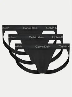 Calvin Klein Underwear Komplet 3 par slipów Jock Strap 000NB3363A Czarny - Majtki męskie - miniaturka - grafika 1