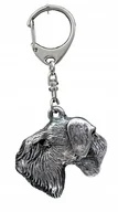 Breloki - Terier Czeski Brelok Breloczek posrebrzany - miniaturka - grafika 1