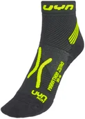 Skarpetki sportowe męskie - UYN Run Marathon Zero Skarpetki Mężczyźni, black/yellow fluo EU 45-47 2020 Skarpetki kompresyjne - miniaturka - grafika 1