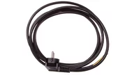 Listwy zasilające - elektro-plast opatÓwek Przewód przyłączeniowy W-3 3x1,5 mm2 czarny z wtyczką kątową 3m 51.937 - miniaturka - grafika 1