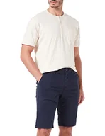 Spodenki damskie - TOM TAILOR Męskie Szorty bermudy regular slim chinosy 1030027, 10668 - Sky Captain Blue, 30 - miniaturka - grafika 1