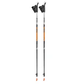 Kije trekkingowe - Kije Nordic Walking Gabel Stride X-1.35 Black/Orange 130 - miniaturka - grafika 1