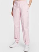 Spodnie sportowe damskie - adidas Spodnie dresowe Loose Trousers with Healing Crystals-Inspired Graphics IC0795 Różowy Loose Fit - miniaturka - grafika 1