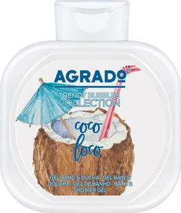 Agrado Crazy Coconut żel do kąpieli i pod prysznic 750 ml (8433295061050) - Kosmetyki do kąpieli - miniaturka - grafika 1