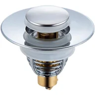 Korki do umywalek - Korek spustowy, uniwersalny korek do zlewu, sprężyna mosiężna, pasuje do otworów o średnicy 34-40 mm - miniaturka - grafika 1