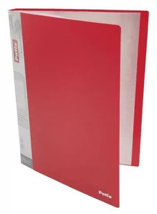 Patio Teczka A4 40 koszulek clear book czerwona - Teczki i skoroszyty - miniaturka - grafika 1
