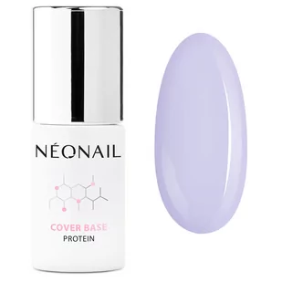 Baza hybrydowa Cover Base Protein Pastel Lilac 7,2 ml - Lakiery hybrydowe - miniaturka - grafika 1
