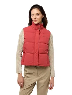 Jack Wolfskin Damska kamizelka Nordlicht Vest W, Red Coral, XL - Kamizelki damskie - miniaturka - grafika 1