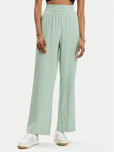Vero Moda Spodnie materiałowe Carmen 10278926 Zielony Wide Leg - Spodnie damskie - miniaturka - grafika 1