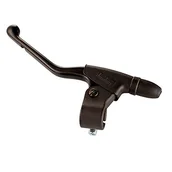 Części motocyklowe - Dźwignia sprzęgła czarna Domino uniwersalna 1027.04 - miniaturka - grafika 1