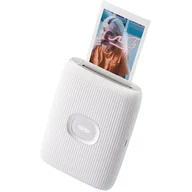 Drukarki - Fujifilm Instax Mini Link 2 Clay White + wkłady Instax Mini 10 szt gratis - miniaturka - grafika 1