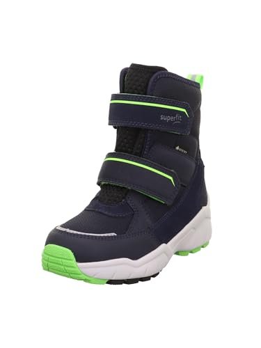 Superfit Culusuk 2.0 Gore-Tex śniegowce z ciepłą podszewką, niebieskie/jasnozielone 8020, szerokie 29 EU, Niebieski, jasnozielony 8020, 29 EU szeroki