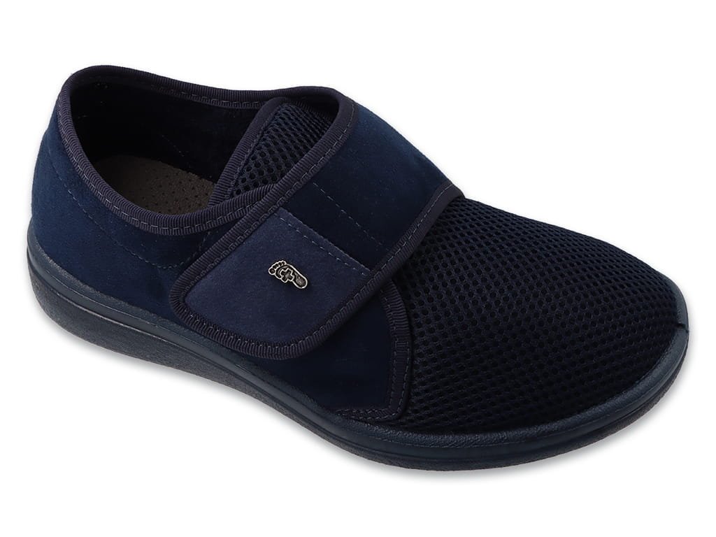 Półbuty damskie ortopedyczne Dr Orto 088D001 zdrowotne na rzep szerokie-38