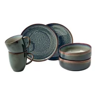 Serwisy obiadowe - |6-częściowy zestaw zielonych porcelanowych naczyń Villeroy & Boch Like Crafted - miniaturka - grafika 1