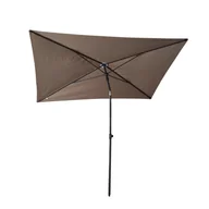 Parasole ogrodowe - Parasol balkonowy prostokątny 2,1 x 1,4 m taupe PATIO - miniaturka - grafika 1
