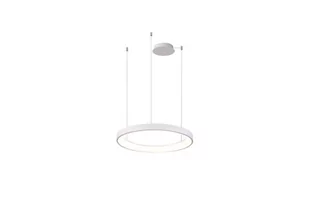 Wisząca lampa Agnes AZ5021 LED 60W ring do salonu biała - Lampy sufitowe - miniaturka - grafika 1