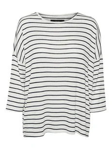 Vero Moda Sweter w kolorze białym - Swetry damskie - miniaturka - grafika 1