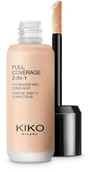 Podkłady do twarzy - KIKO Milano Full Coverage 2-In-1 Foundation & Concealer mocno kryjący podkład i korektor 2 w 1 NR10 Neutral Rose 10 25ml - miniaturka - grafika 1