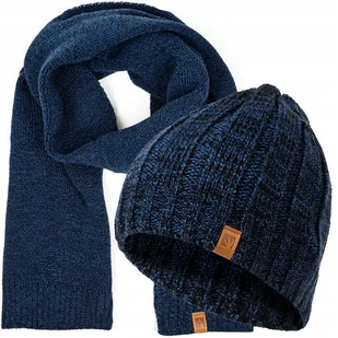 Zestaw męski czapka+szal H24010+H23010 Heyo - Czapki męskie - miniaturka - grafika 1