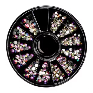 NEONAIL Karuzela z ozdobami - Multikolorowe Cyrkonie 01 - Ozdoby do paznokci NEONAIL Karuzela z ozdobami - Multikolorowe Cyrkonie 01 - Ozdoby do paznokci - miniaturka - grafika 1