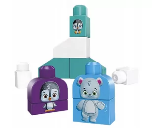 Fisher-Price Mega Bloks Ekoprzyjaciele Polarne zwierzątka Zestaw klocków - GPT77 - Klocki - miniaturka - grafika 1