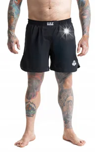 SZORTY TRENINGOWE PREMIUM DO MMA BJJ SIŁOWNIĘ TRENING SPARING DBX Bushido L - Kimona, stroje i obuwie - miniaturka - grafika 1