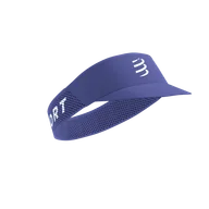 Czapki i chusty sportowe damskie - COMPRESSPORT Daszek biegowy PRO RACING VISOR orient blue - miniaturka - grafika 1