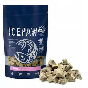 ICEPAW ICEPAW Cat Filet pur - przysmaki z filetów białych ryb dla kotów (150g) - Przysmaki dla kotów - miniaturka - grafika 1