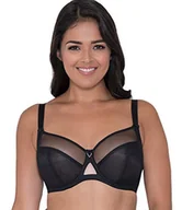 Biustonosze - Curvy Kate Damski biustonosz Victory Balkon na co dzień, Czarny, 70K - miniaturka - grafika 1