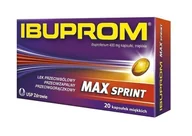 Leki przeciwbólowe - US Pharmacia Ibuprom MAX Sprint 400mg 20 szt. - miniaturka - grafika 1