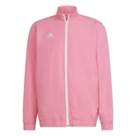 Bluzy męskie - Bluza Męska Adidas Entrada 22 Presentation Jacket Różowa Hc5040-2Xl - miniaturka - grafika 1