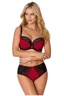 Biustonosze - Biustonosz VENA VB-453 półuszytwniany (kolor czerwony/czarny, rozmiar 75H) - miniaturka - grafika 1