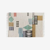 Dywany dla dzieci - Dywan dziecięcy sensoryczny bawełniany 120x170 cm – Delikatne kolory, ręcznie wykonany - miniaturka - grafika 1