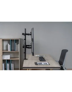 Equip 650159 uchwyt / stojak do monitorów 81,3 cm 32' Zacisk Czarny 650159 - Uchwyty do monitorów - miniaturka - grafika 1