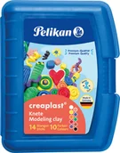 Masy plastyczne - Pelikan Pelikan Kinderknete Creaplast 10 Farben im blauen Etui, 240g - miniaturka - grafika 1