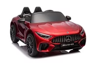Pojazdy elektryczne dla dzieci - Auto Na Akumulator Mercedes Amg Sl63 Czerwony Lakierowany - miniaturka - grafika 1