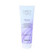 Maski do włosów - INEBRYA GREYLOSOPHY GREY BY DAY Rozświetlająca maska do włosów siwych i rozjaśnianych 250ml - miniaturka - grafika 1