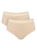 Majtki damskie - Triumph Komplet fig Feel Of Modal 10214887 Beżowy - miniaturka - grafika 1